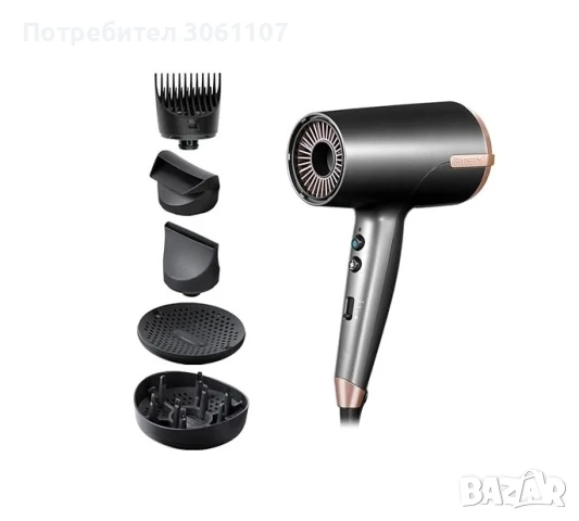 Сешоар за коса Remington One Dry&Style D6078 Йонизация, Пълен комплект