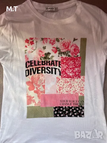 Тениска Stradivarius размер С, снимка 1