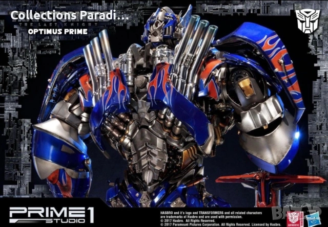 Prime 1 Studio Transformers Optimus Prime статуя фигура колекции, снимка 11 - Колекции - 54149410