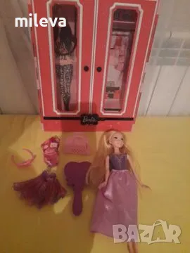 Гардероб барби мател+кукла