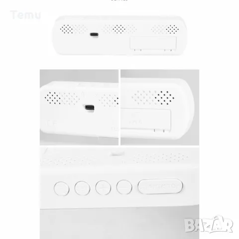 Многофункционален цифров будилник с LED таймер, снимка 1