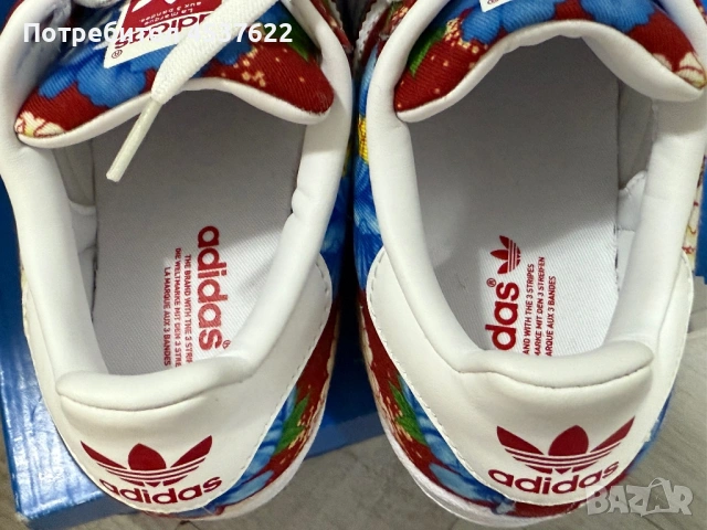 Adidas Superstar чисто нови 37 1/3, снимка 7 - Маратонки - 54249863