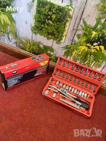 Комплект за ремонт на автомобил от 46 части ISC Chromium Steel