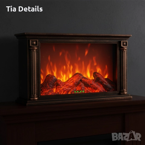 LED камина с ефект на тлеещи въглени, снимка 1