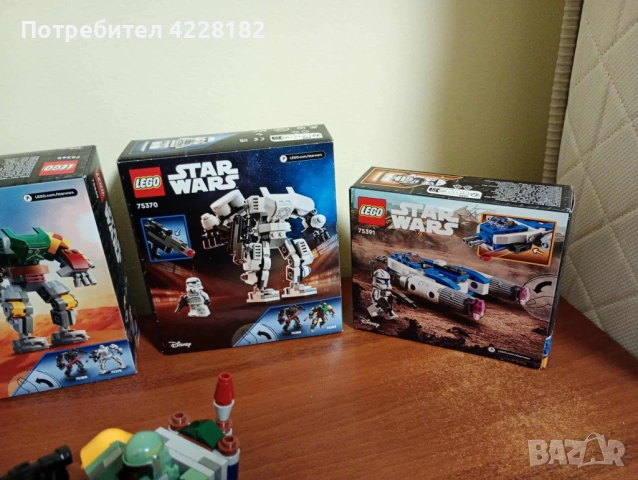Lego Star Wars Mech и Microfighter, снимка 3 - Конструктори - 53297980