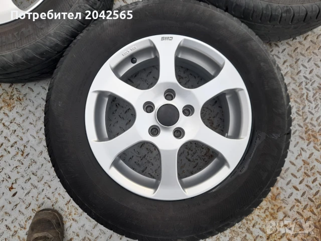 Джанти 16 цола Фолксваген Тигуан , снимка 12 - Гуми и джанти - 51003452