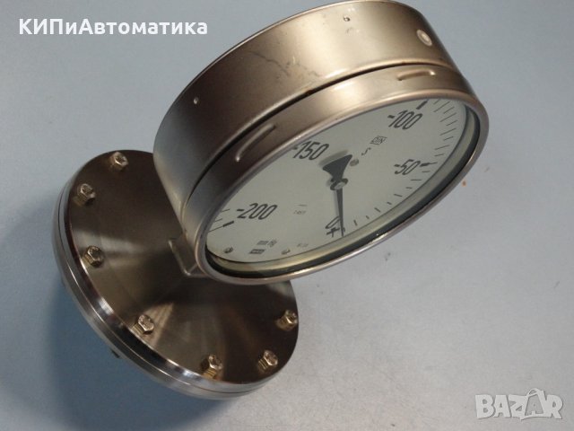 Манометър мембранен WIKA Ф 160, 0/-200 mmHg, снимка 6 - Резервни части за машини - 34452636