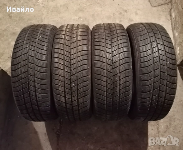 Продавам 4 броя Зимни гуми 205.55.16 на 1 сезон дот 2021 Barum 