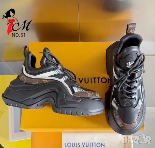 дамски маратонки от естествена кожа louis vuitton , снимка 14 - Маратонки - 51423755