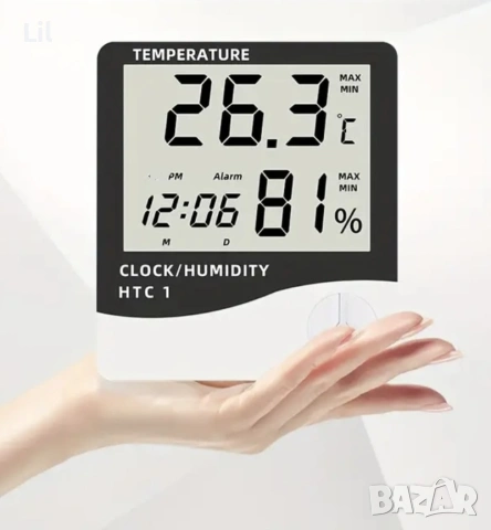 Електронен часовник, влагомер