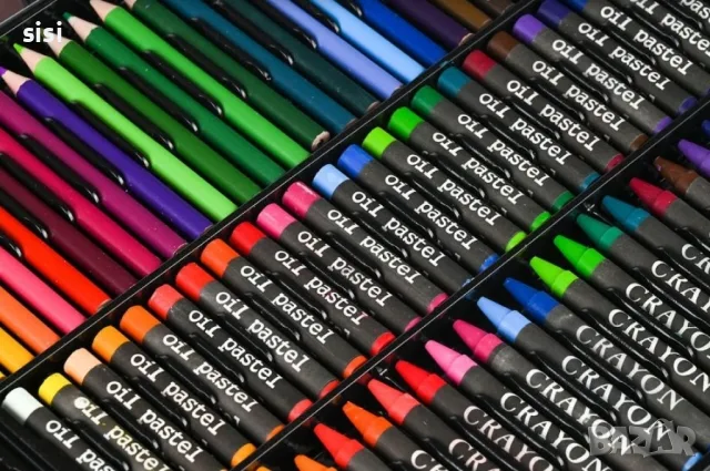 12 евро Комплект за рисуване от 150 части, снимка 4 - Рисуване и оцветяване - 55881032