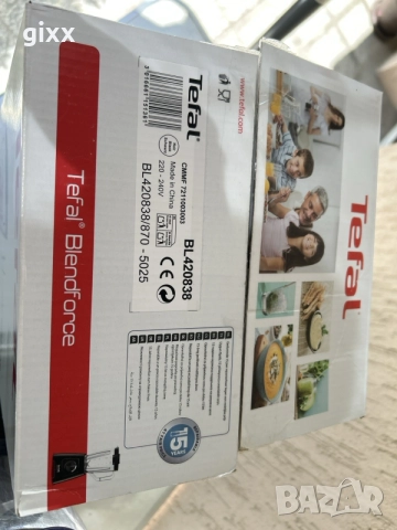Блендер на марката TEFAL, снимка 4 - Блендери - 55950265