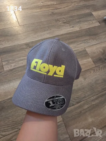 Оригинална шапка Floyd 110 Flexfit Tech – Сива / Неоновожълта – Като нова