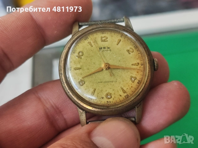 Механичен часовник Rex 17 jewels