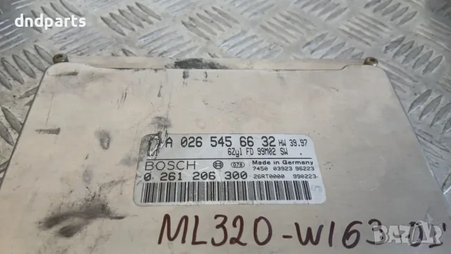 Компютър Mercedes ML320 W163 2001 A0265456632 0261206300 Mercedes-Benz M-Class W163 (1997-2005), снимка 2 - Части - 55839642