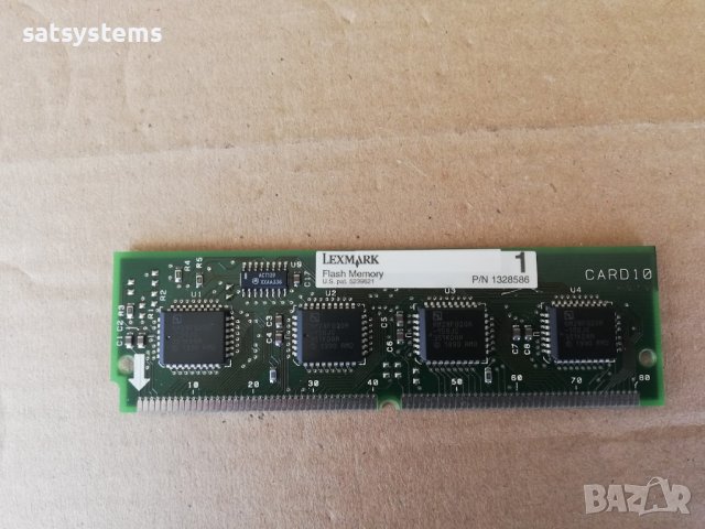 Ново!LEXMARK SIMM Flash Memory P/N 1328586 1MB  80Pin
