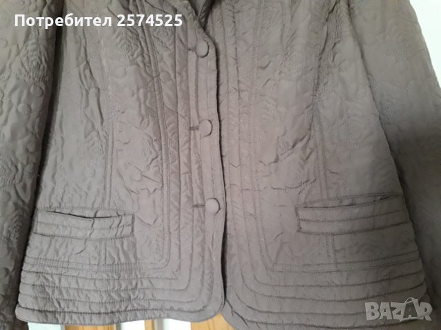 La Redoute вносно кафяво яке-жикет, L, снимка 4 - Якета - 42498292