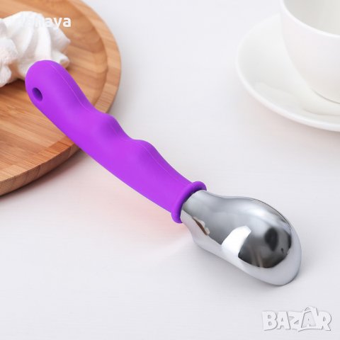 1969 Лъжица за сладолед с ергономична дръжка, 18cm, снимка 2 - Аксесоари за кухня - 31949745