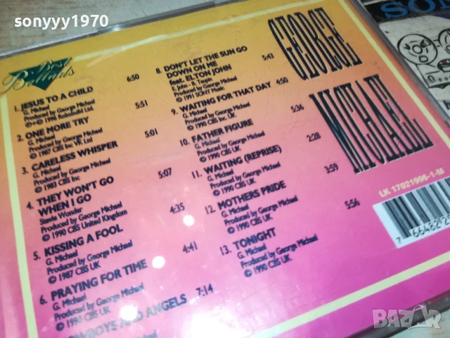 GEORGE MICHAEL CD 2007251956, снимка 15 - CD дискове - 51084522