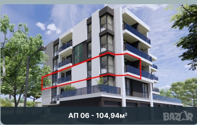 тристаен тухлен апартамент ново строителство, снимка 8 - Апартаменти - 52815963