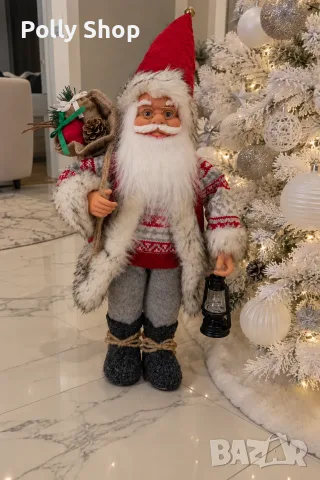 Дядо Коледа 60 см, снимка 9 - Декорация за дома - 56543609
