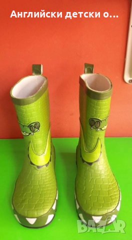 Английски детски гумени ботуши, снимка 6 - Детски боти и ботуши - 30033411