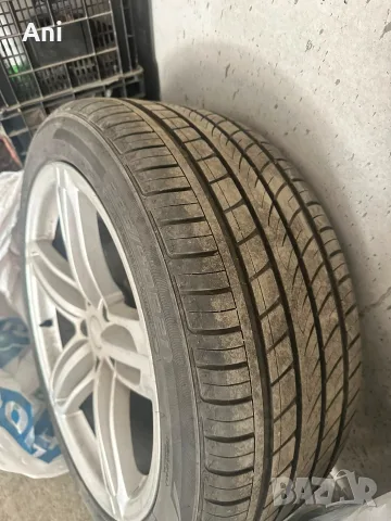 Летни гуми с джанти Audi Sportline, снимка 3 - Гуми и джанти - 55789307