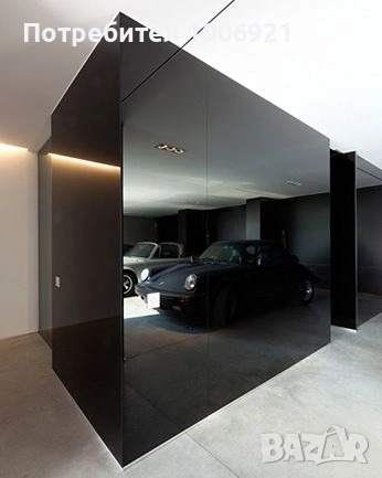 Пвц панели черно и бяло огледало 