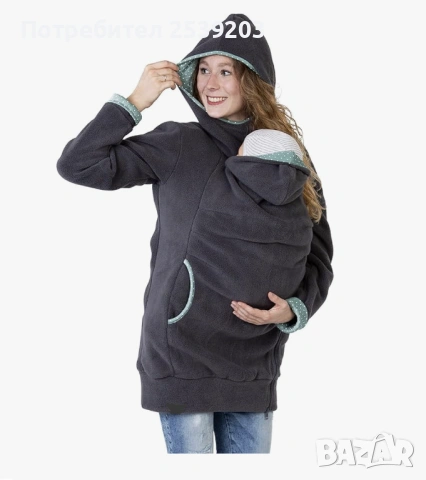 Суичър за бебеносене размер М Viva la Mama, снимка 3 - Суичъри - 53886105