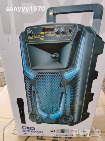 тонколона с блутут 3103261124G, снимка 3 - Bluetooth тонколони - 54037322