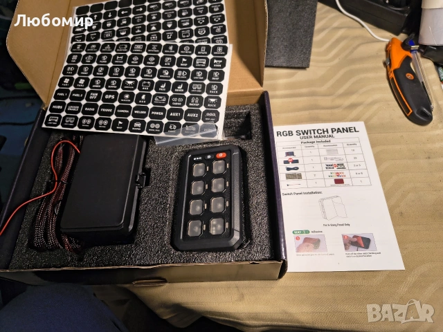 Chelhead 8-канален панел за превключване с релейна кутия и предпазител, многофункционален , снимка 16 - Аксесоари и консумативи - 53924366