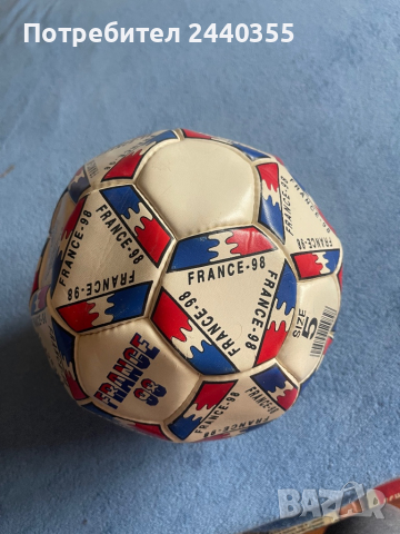 Ретро топка световно първенство Франция 1998, снимка 5 - Футбол - 36492192