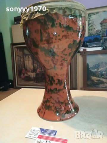 КЕРАМИЧНА ТАРАМБУКА-40Х24СМ, снимка 10 - Колекции - 29233904