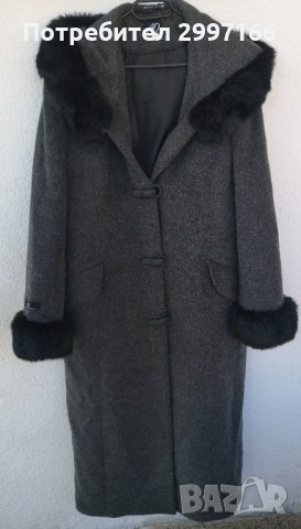 Дамско палто на Adrianno Damianii, снимка 1 - Якета - 44433944