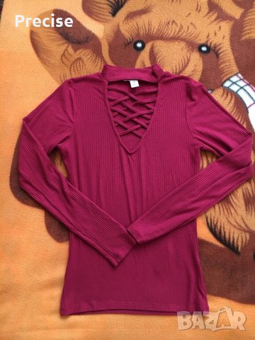 Плътна блуза, снимка 7 - Блузи с дълъг ръкав и пуловери - 31538203