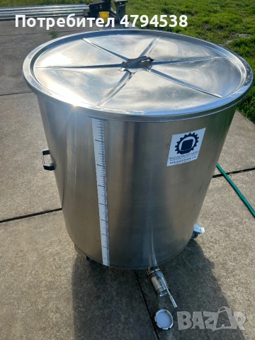 ПРОФЕСИОНАЛЕН НЕМСКИ INOX СЪД 450L / COR450 – КАТО НОВ