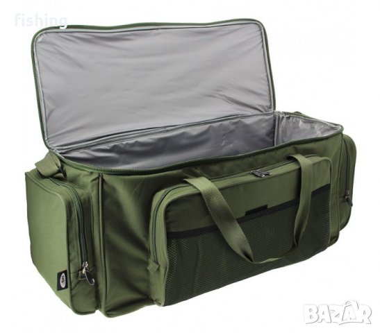 Промо Шаранджийски сак NGT Giant Green Insulated Carryall 709-L, снимка 5 - Екипировка - 39448984
