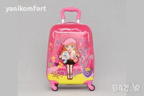 Детски куфар за момиче , снимка 2 - Куфари - 48332066