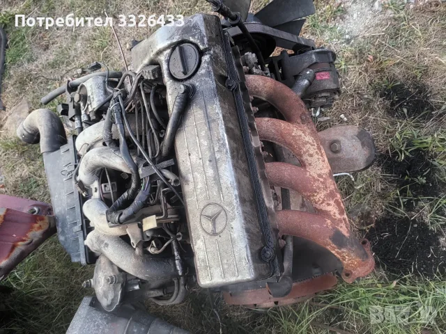 Двигател М601 2.0Д от Мерцедес 190 , снимка 2 - Автомобили и джипове - 56202236