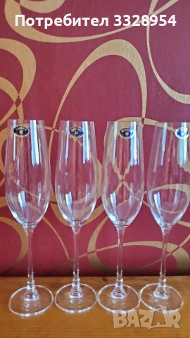 Кристални ритуални чаши 4броя , снимка 7 - Чаши - 54192061