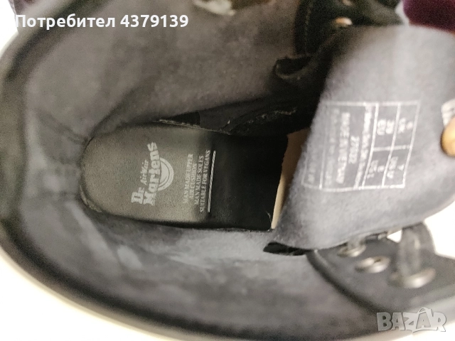 Dr.Martens кубинки 38 номер естествена кожа , снимка 3 - Дамски боти - 52104630