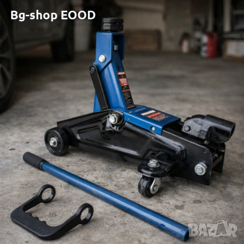 Крик хидравличен крокодил 3 т, нископрофилен, 135-335 мм, въртяща дръжка на 360°, със защита, снимка 5 - Други инструменти - 53933507