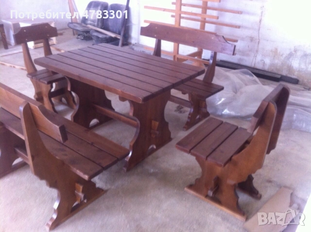 Баварски маси и пейки, снимка 5 - Маси - 54039034