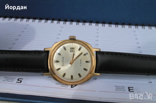 СССР часовник "Слава" 37 мм, снимка 6 - Антикварни и старинни предмети - 40429037