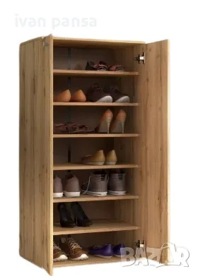 Шкаф за обувки Ейми 100х60см - Айви мебел, снимка 1