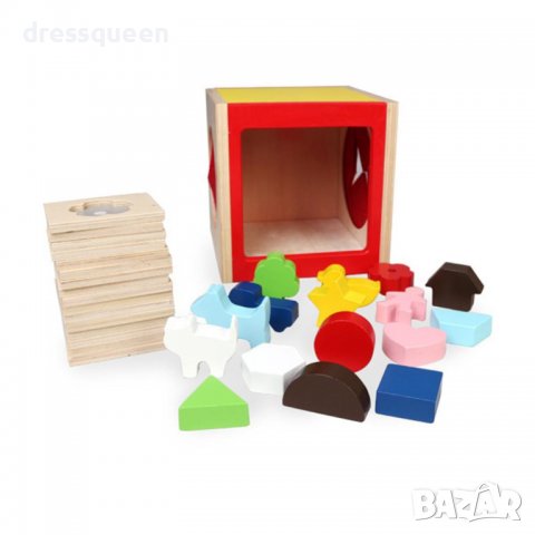 3593 Дървен пъзел-кутия ,,Докосни ме и познай'', снимка 15 - Игри и пъзели - 37742016