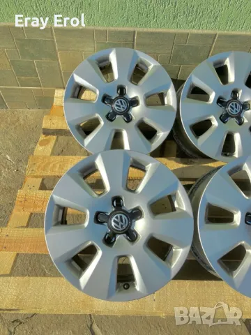 16 джанти 5х112 VW Golf Jetta Touran Caddy Tiguan Sharan Passat 5x112 Тоуран Голф Кади Пасат, снимка 3 - Гуми и джанти - 48133517