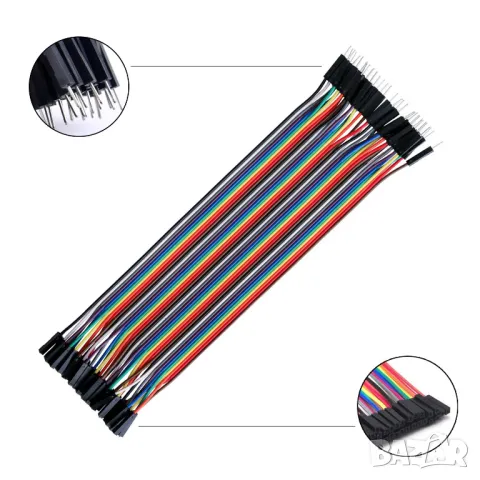 Джъмпери мъжки към женски 40 броя 20 сантиметра , снимка 3 - Друга електроника - 49582938