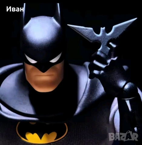 Батман и Супермен класическата комиксова и анимационна версия на малкия Hot Toys - Mezco toyz !