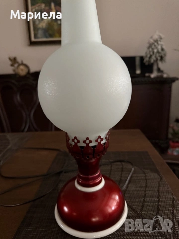 Стара нощна лампа,цена 18 евро., снимка 4 - Настолни лампи - 53021036
